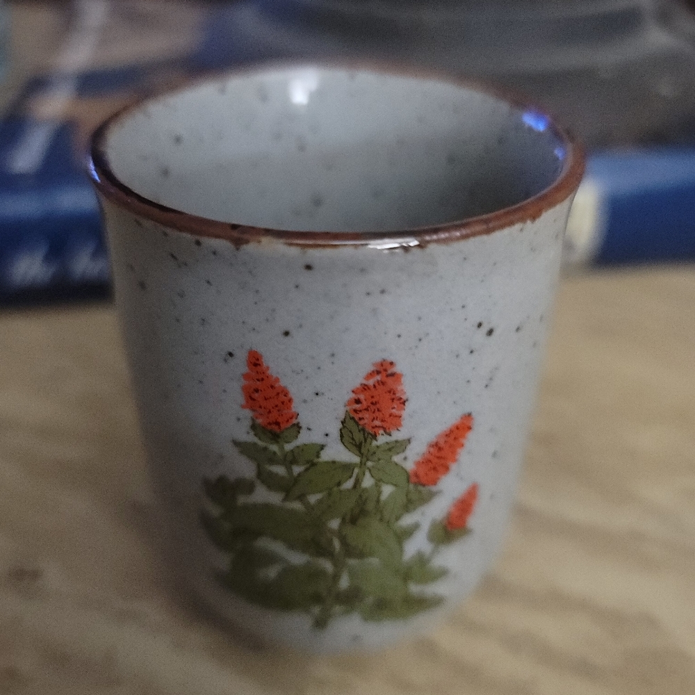Takahashi stoneware cup/planter